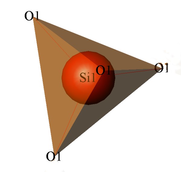 tetraedr SiO4