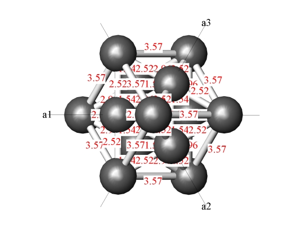 struktura diamantu ve smru 3-etn inverzn osy