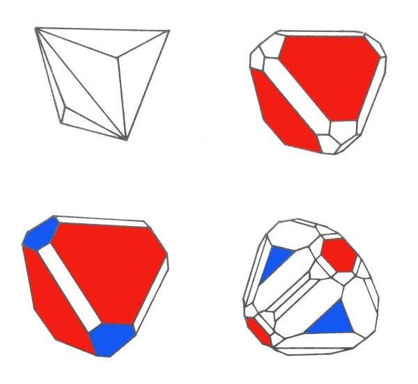 krystaly tetraedritu