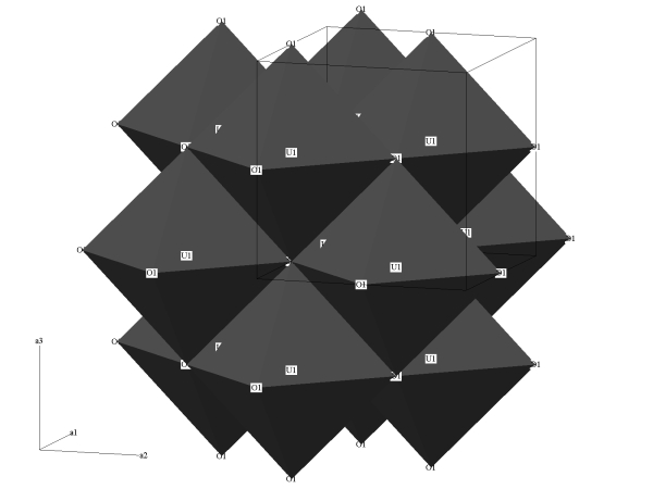 koordinan polyedry ve struktue uranu